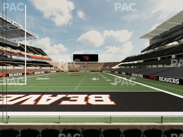 Seating view for Reser Stadium Section 137