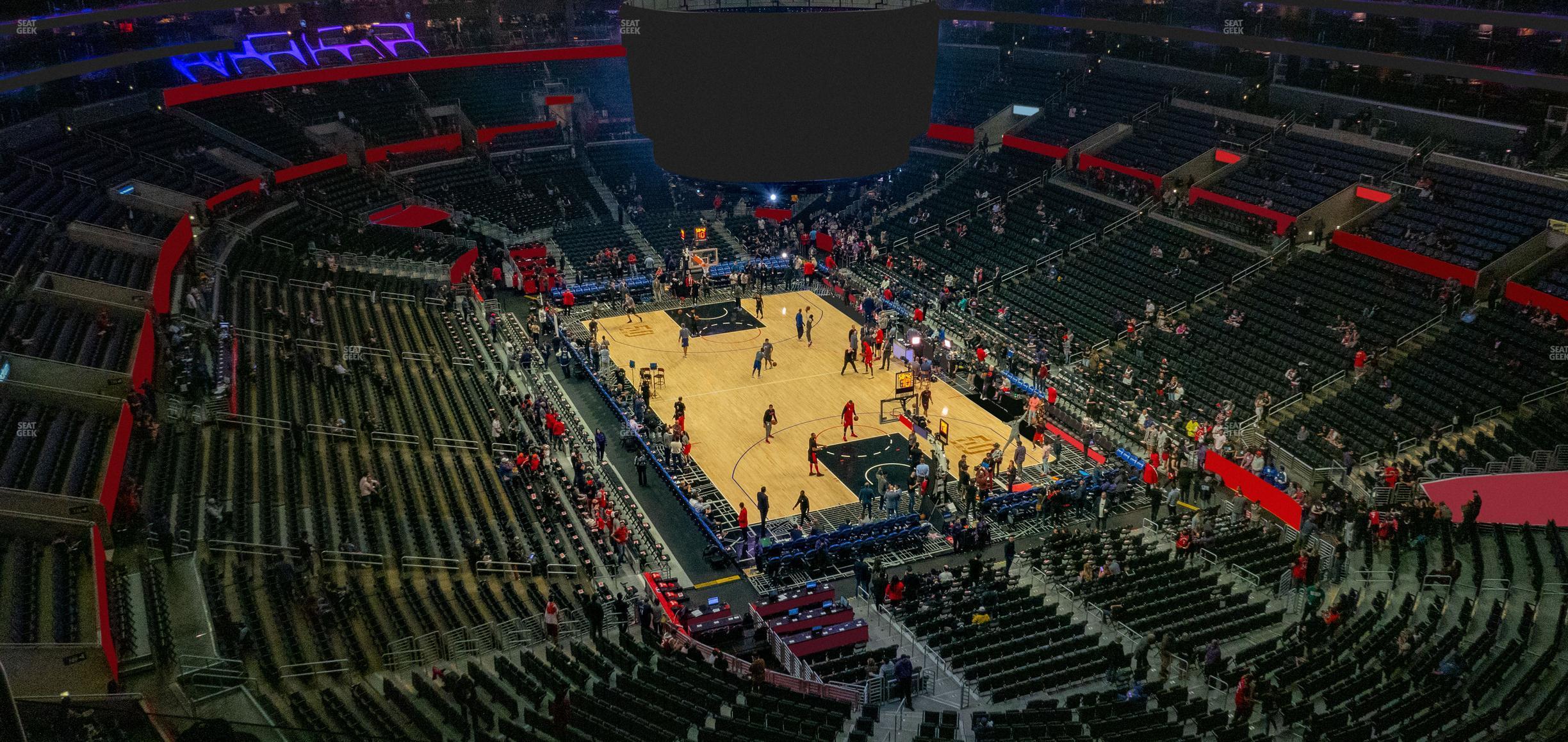 Seating view for Crypto.com Arena Section 312