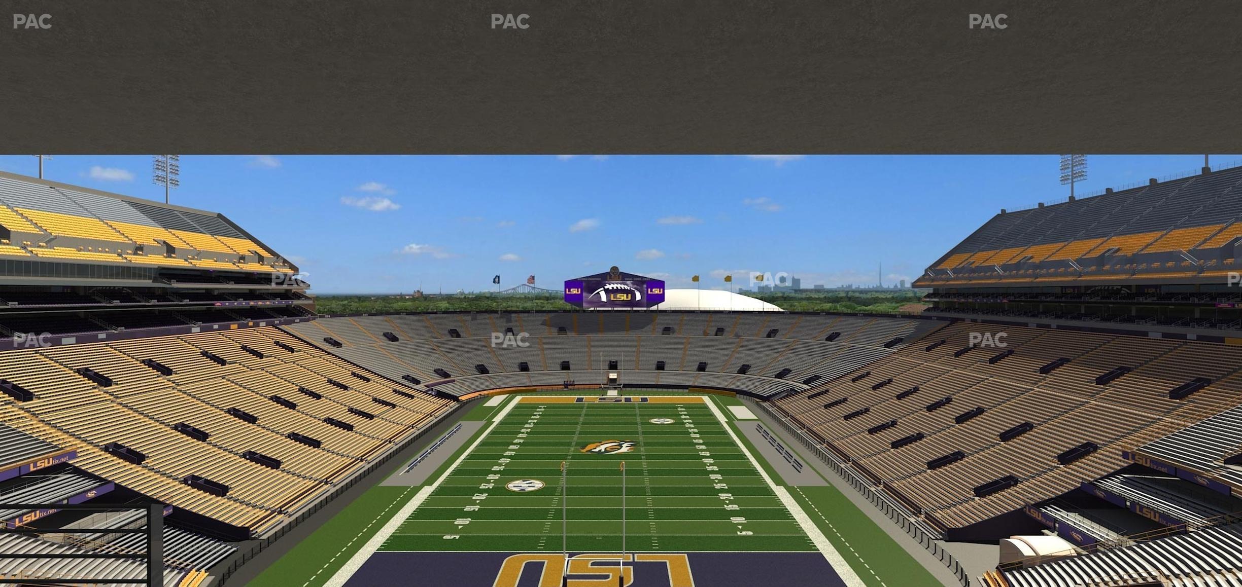 Seating view for Tiger Stadium Section Suite 253