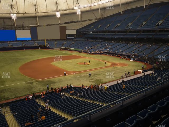 Seating view for Tropicana Field Section 215