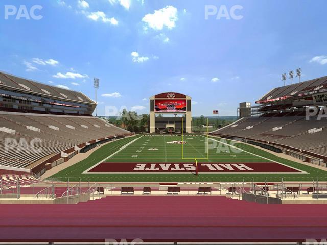 Seating view for Davis Wade Stadium Section State Level Suite 12