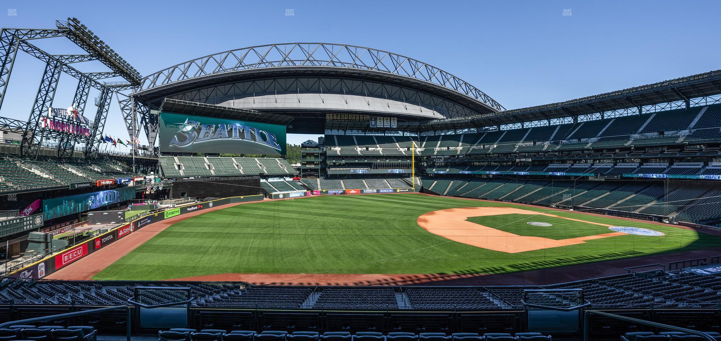 Seating view for T-Mobile Park Section 244