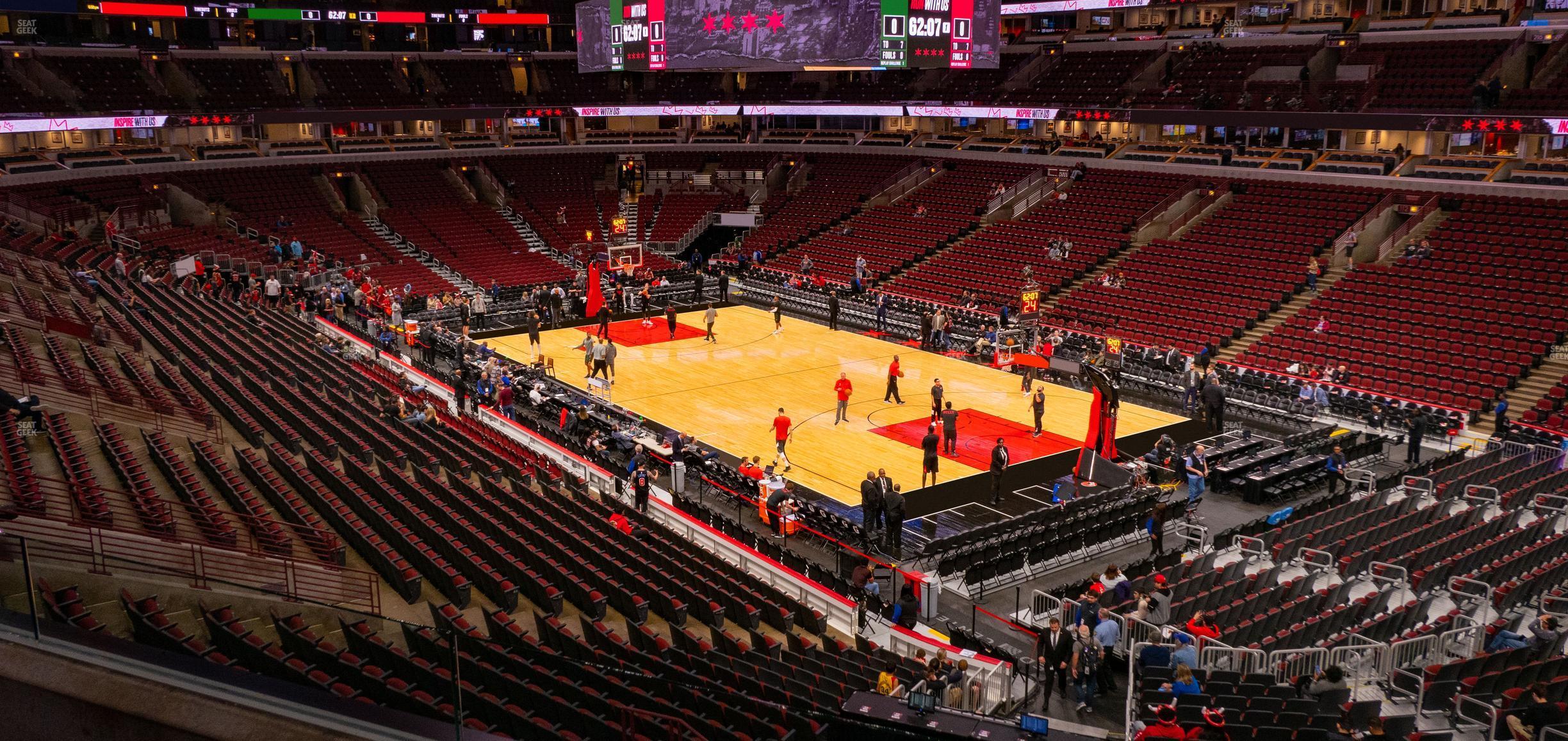 Seating view for United Center Section 230