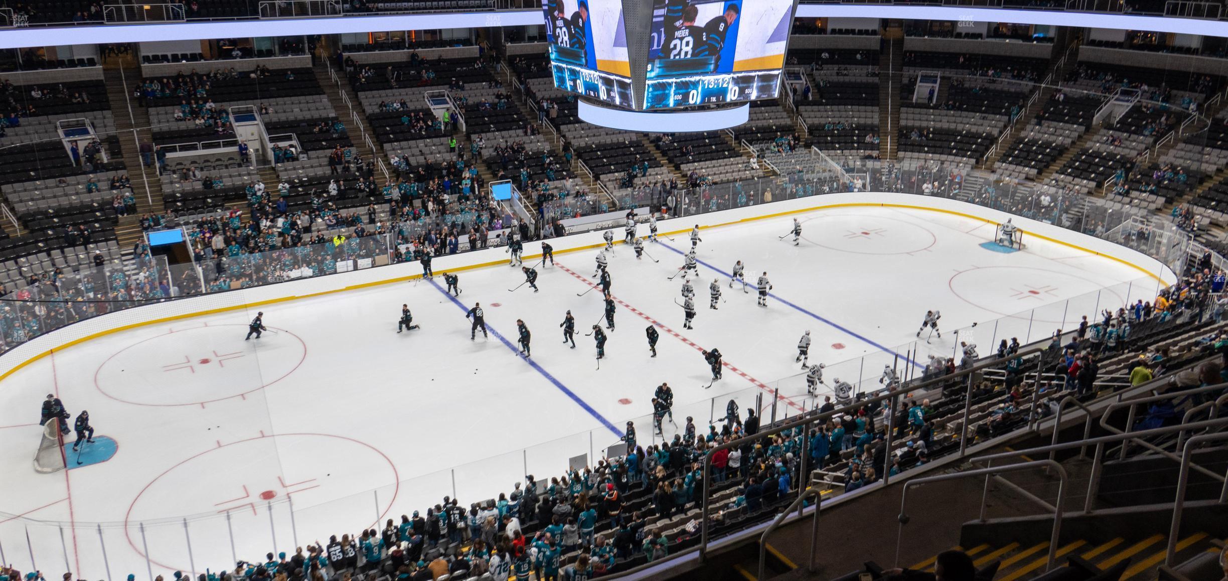 Seating view for SAP Center at San Jose Section 216