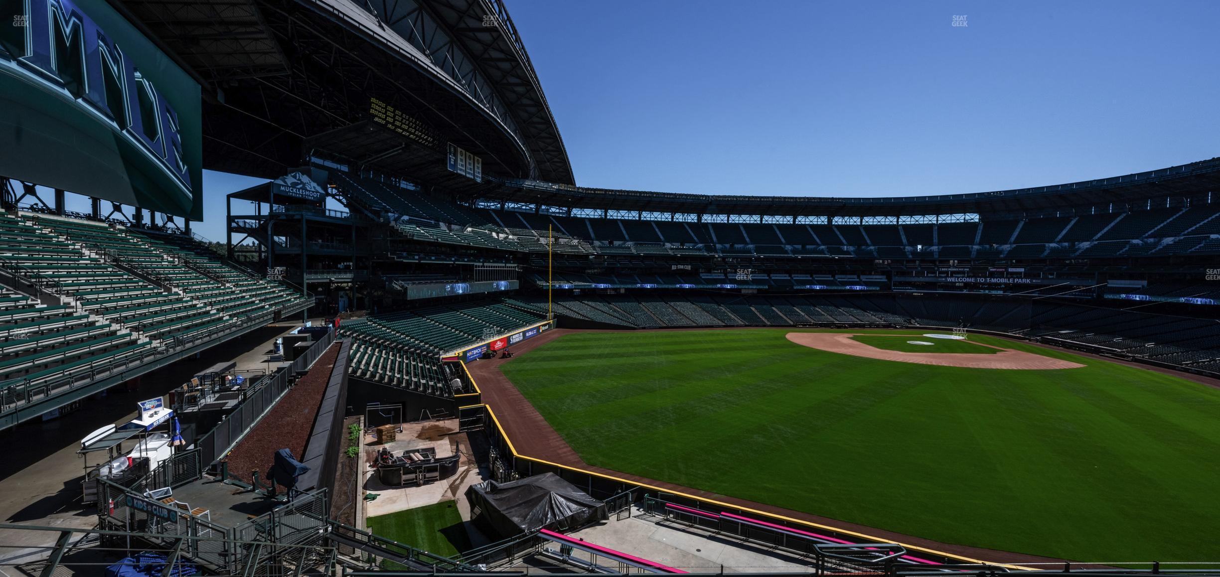 Seating view for T-Mobile Park Section 187