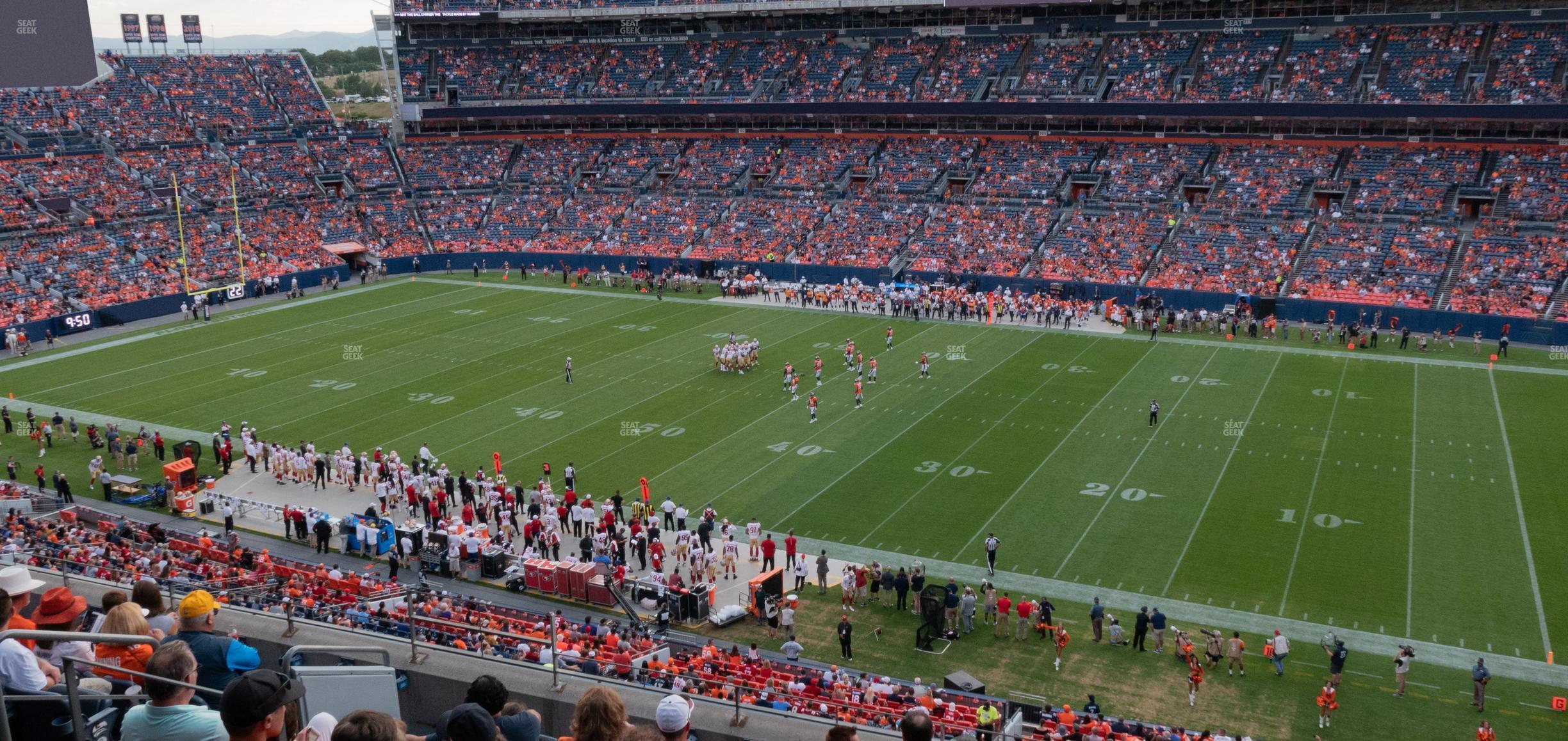 Seating view for Empower Field at Mile High Section 333