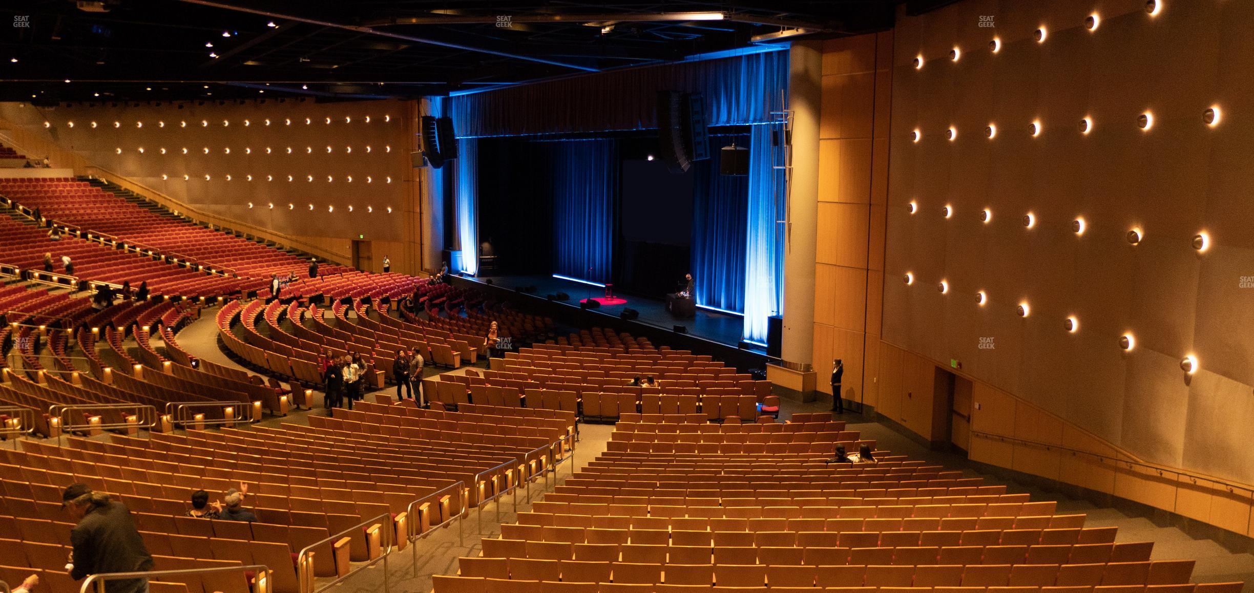 Seating view for Bellco Theatre Section Loge 7