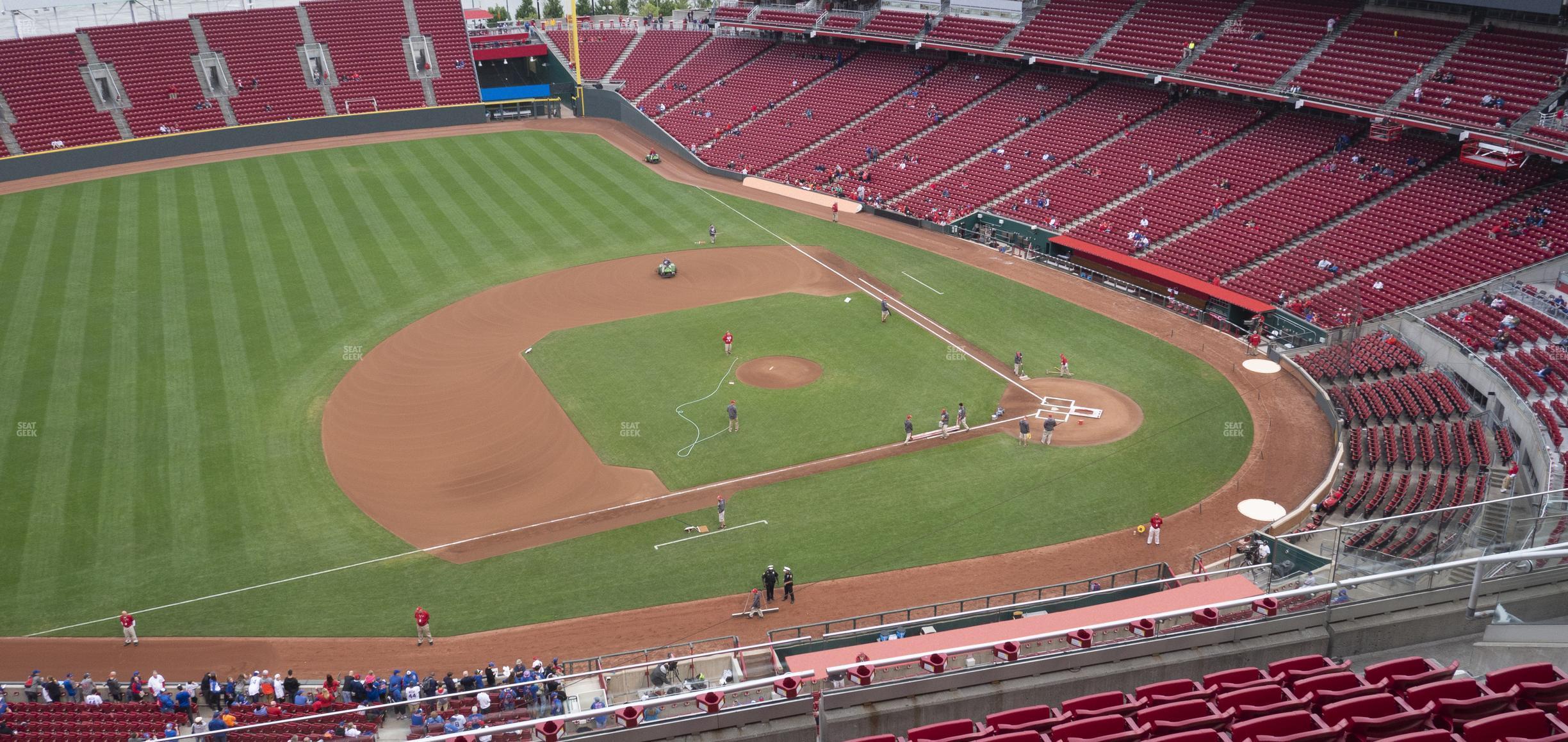 Seating view for Great American Ball Park Section 516