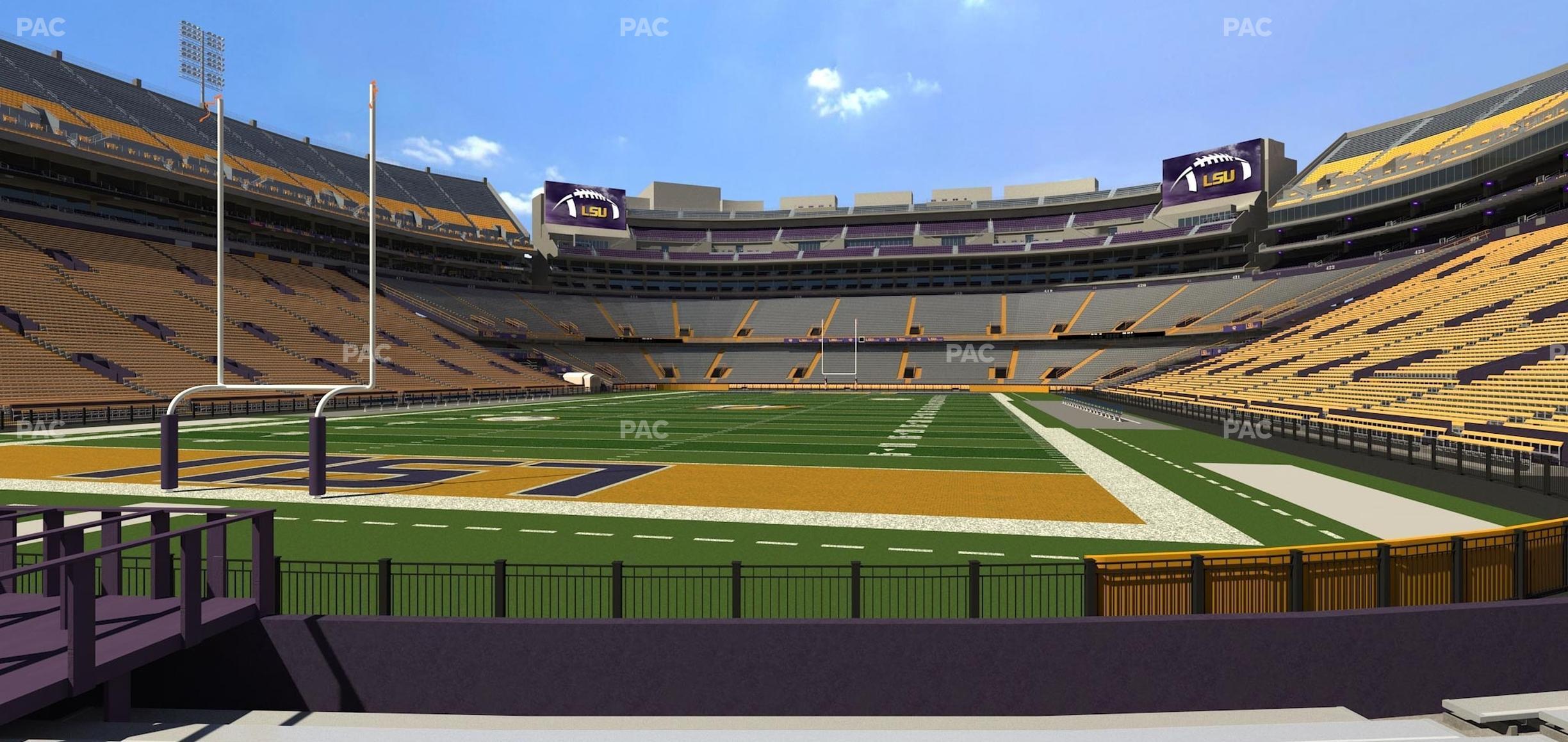 Seating view for Tiger Stadium Section 204