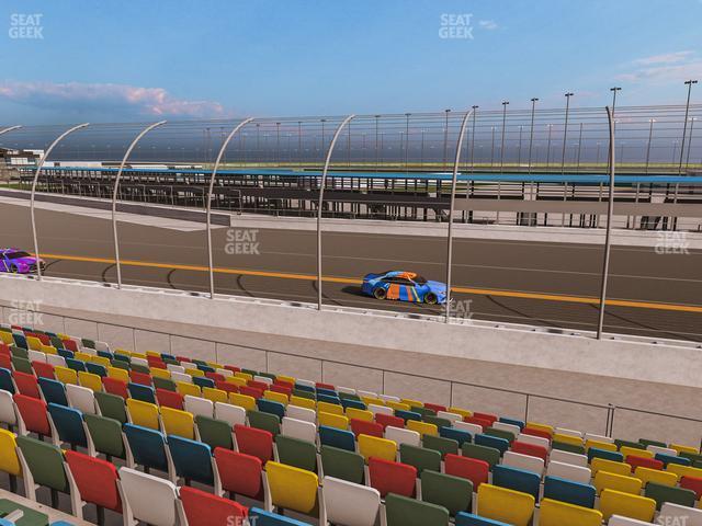 Seating view for Daytona International Speedway Section Front 165