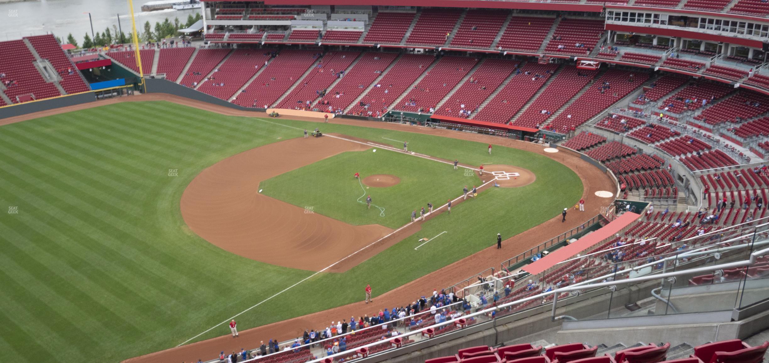 Seating view for Great American Ball Park Section 513