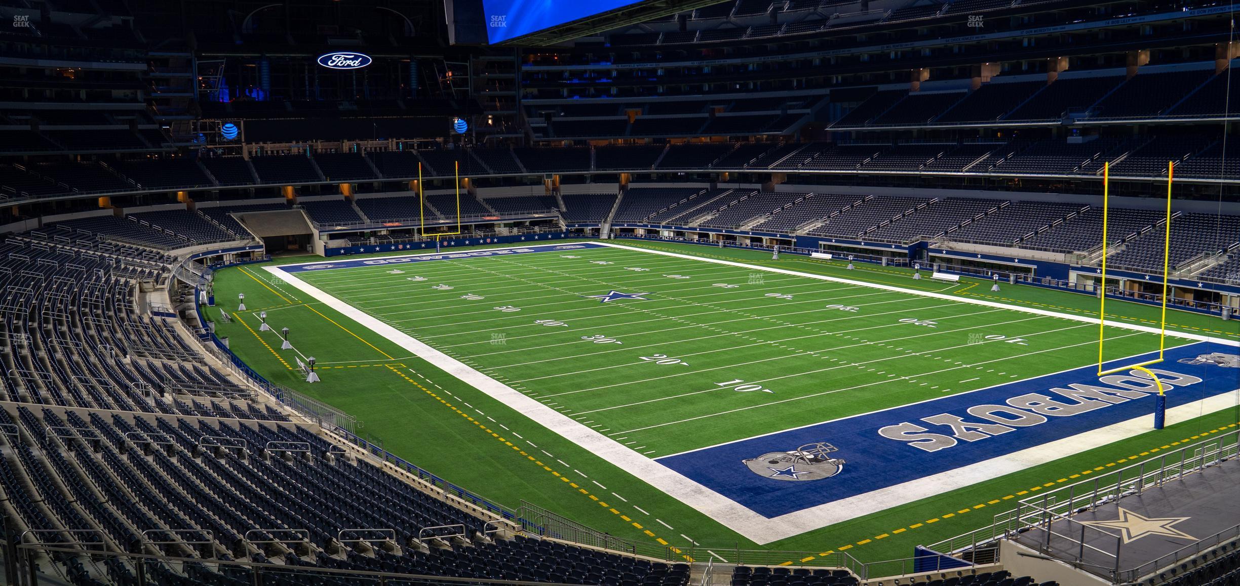 Seating view for AT&T Stadium Section 227