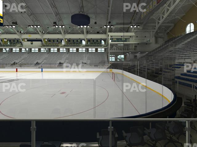 Seating view for Yost Arena Section 22