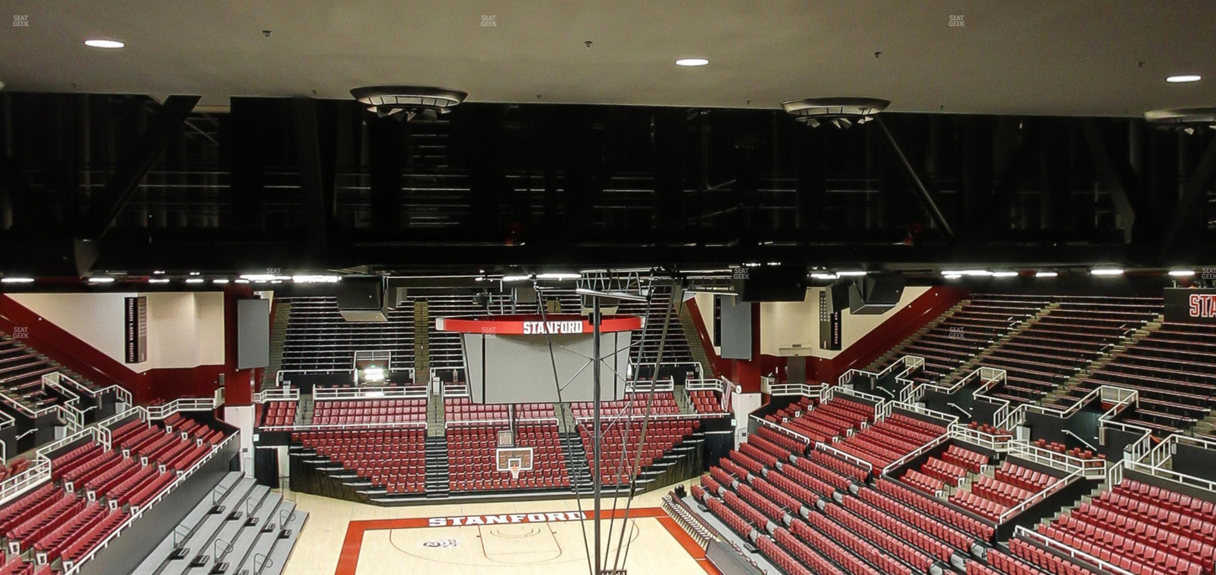 Seating view for Maples Pavilion Section 14