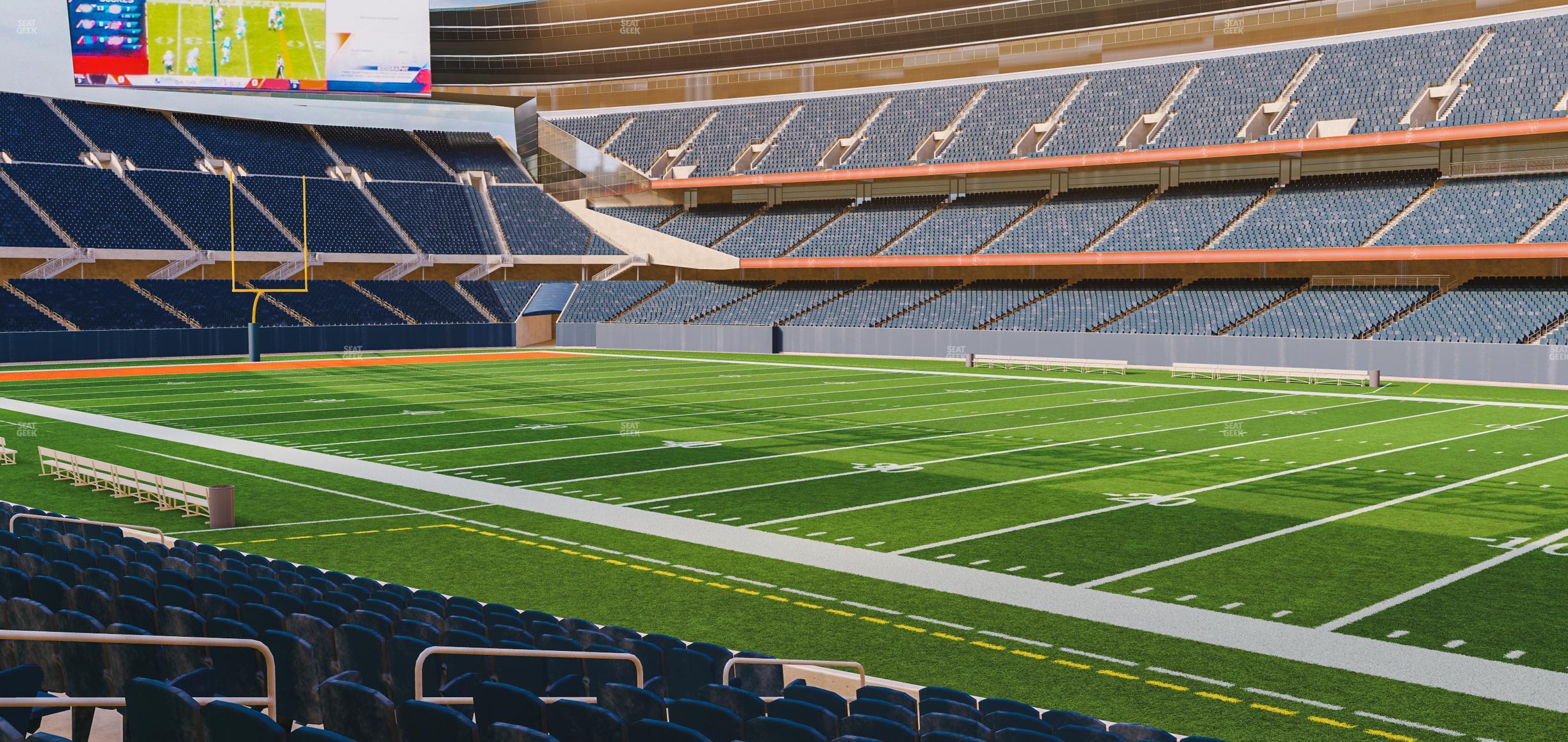 Seating view for Soldier Field Section 131