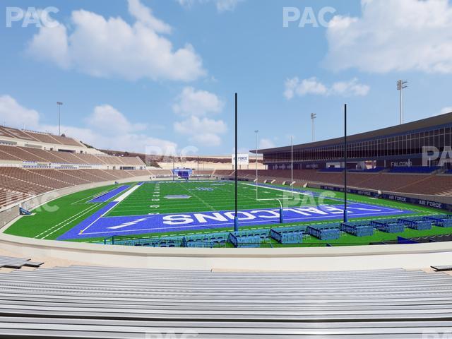 Seating view for Falcon Stadium Section L 2