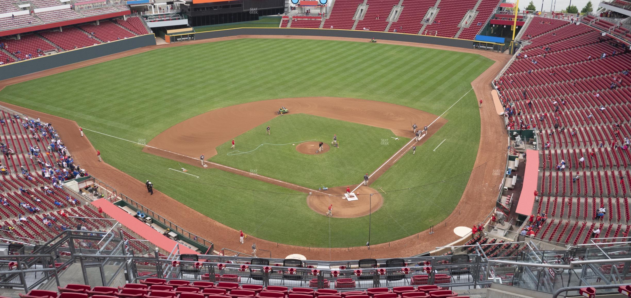 Seating view for Great American Ball Park Section 522