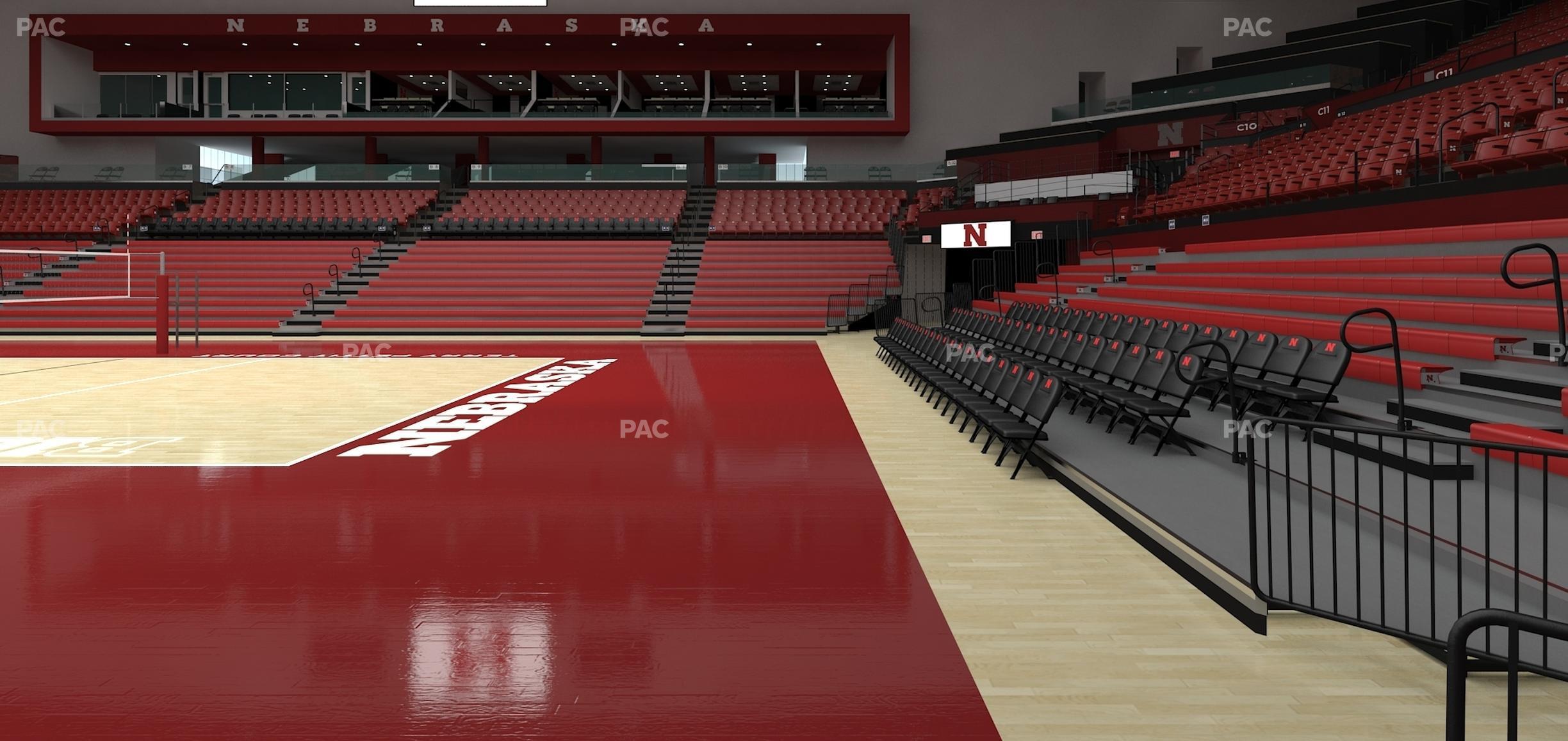 Seating view for Bob Devaney Sports Center Section A 13