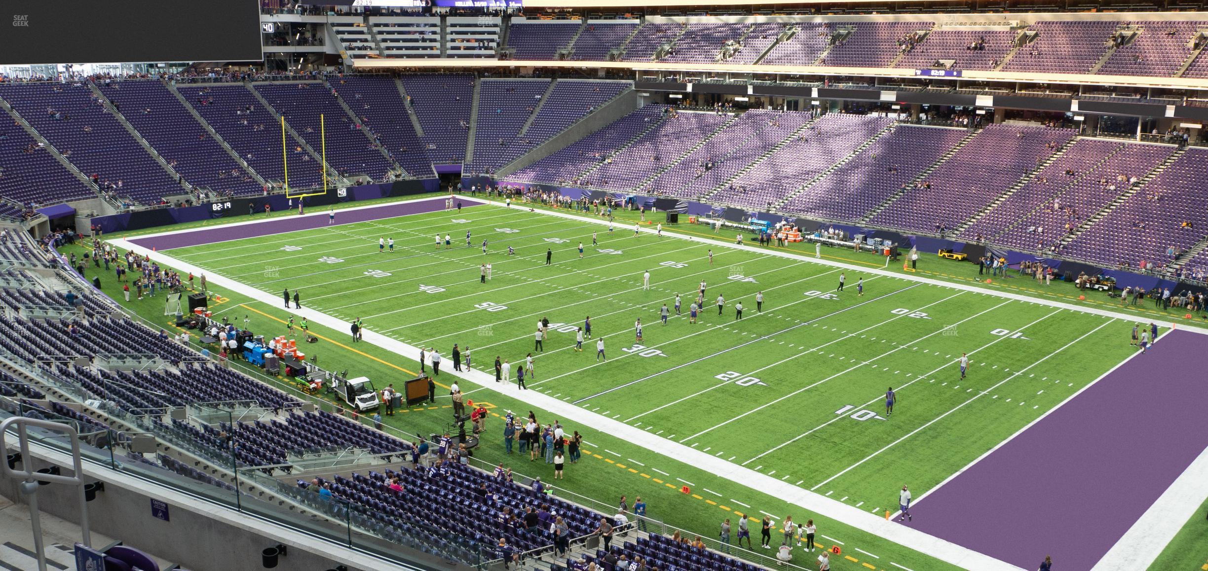 Seating view for U.S. Bank Stadium Section 228