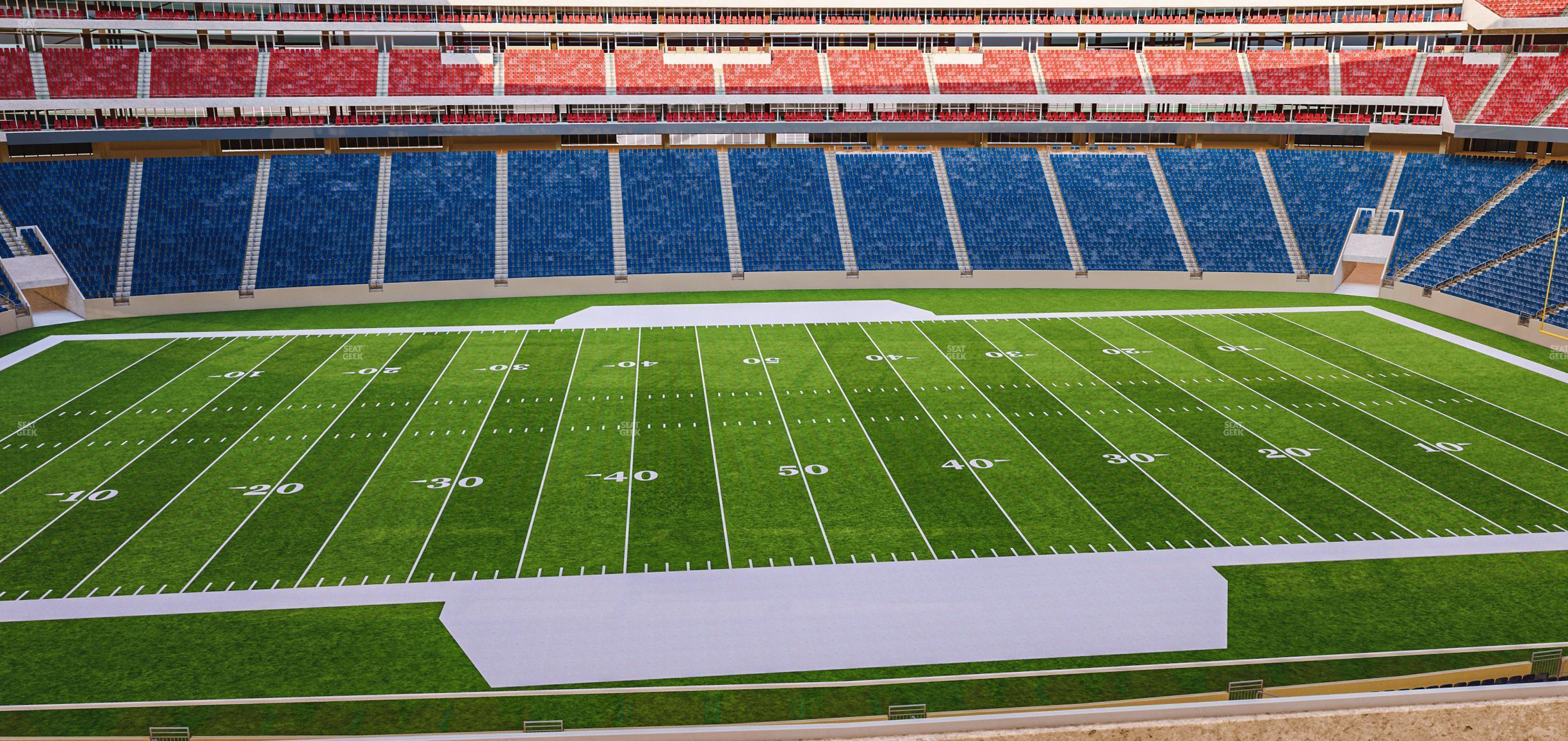 Seating view for NRG Stadium Section 338