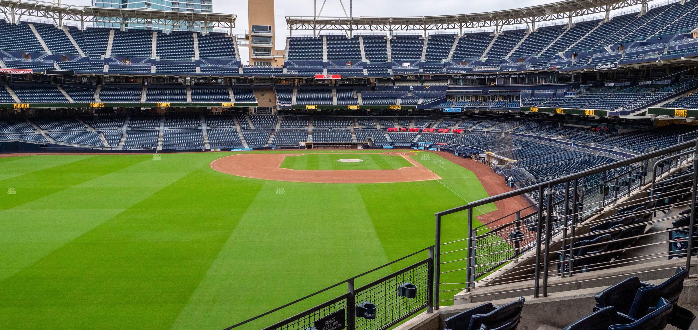 Seating view for Petco Park Section Western Metal Building Suite 4 G