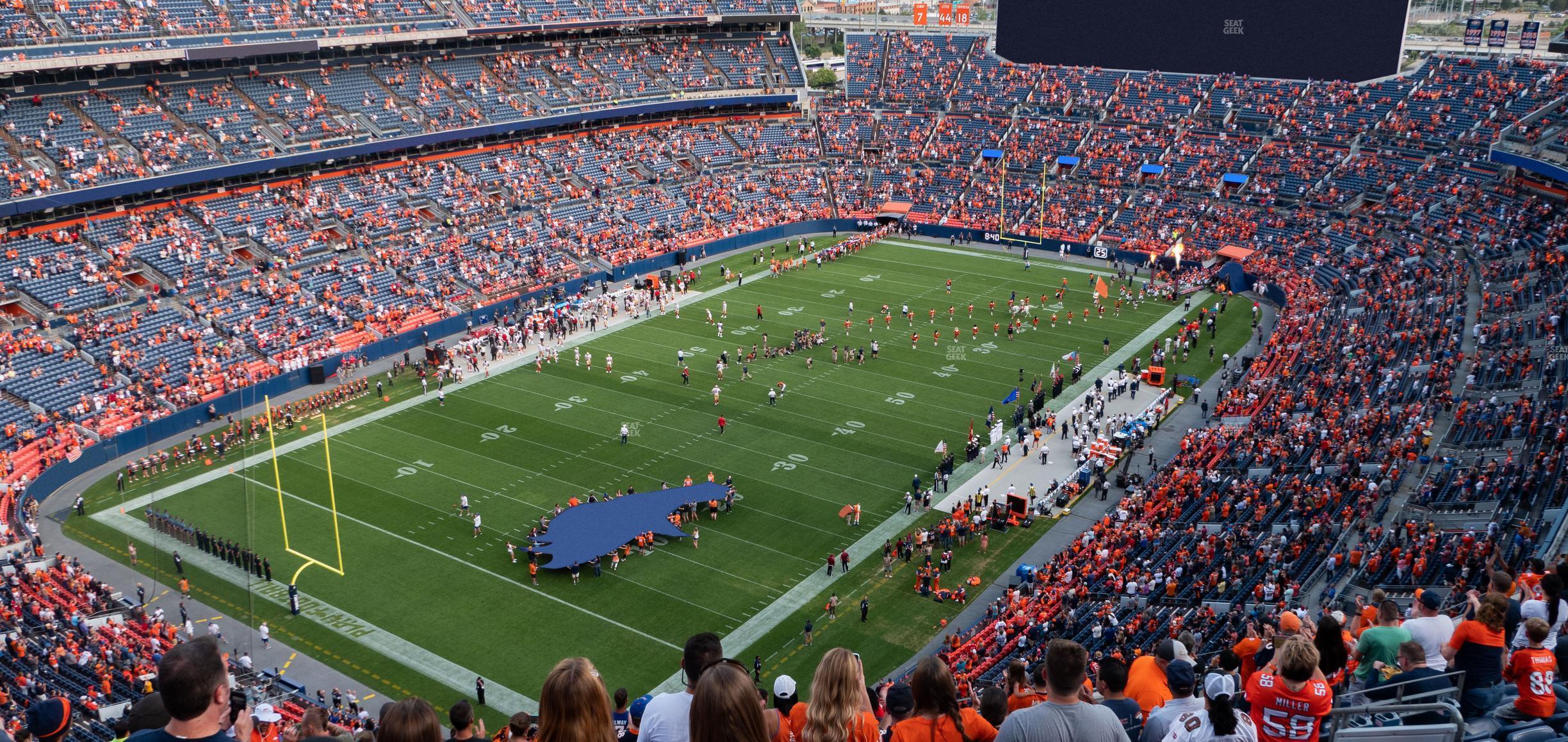 Seating view for Empower Field at Mile High Section 516