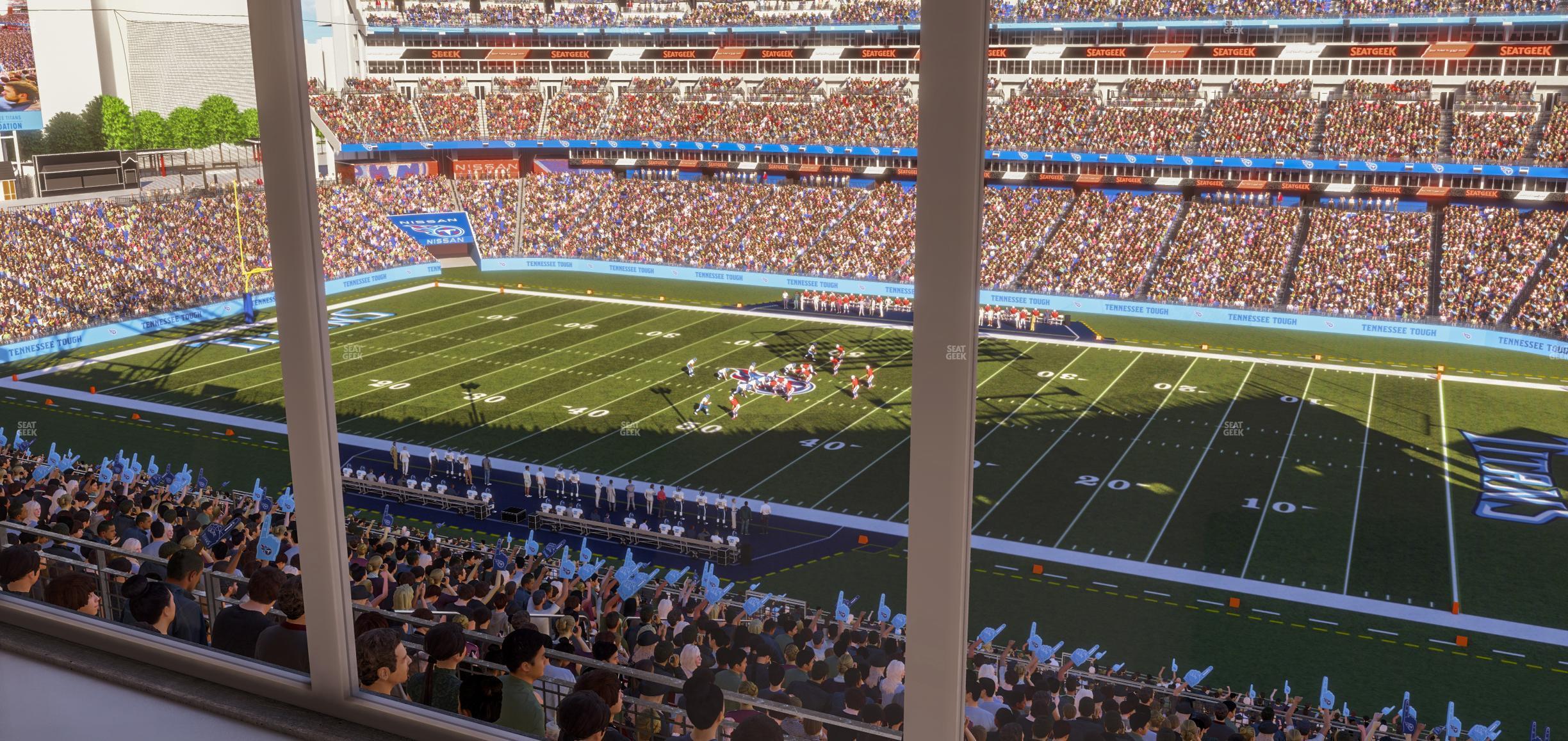 Seating view for Nissan Stadium Section Suite 561 W