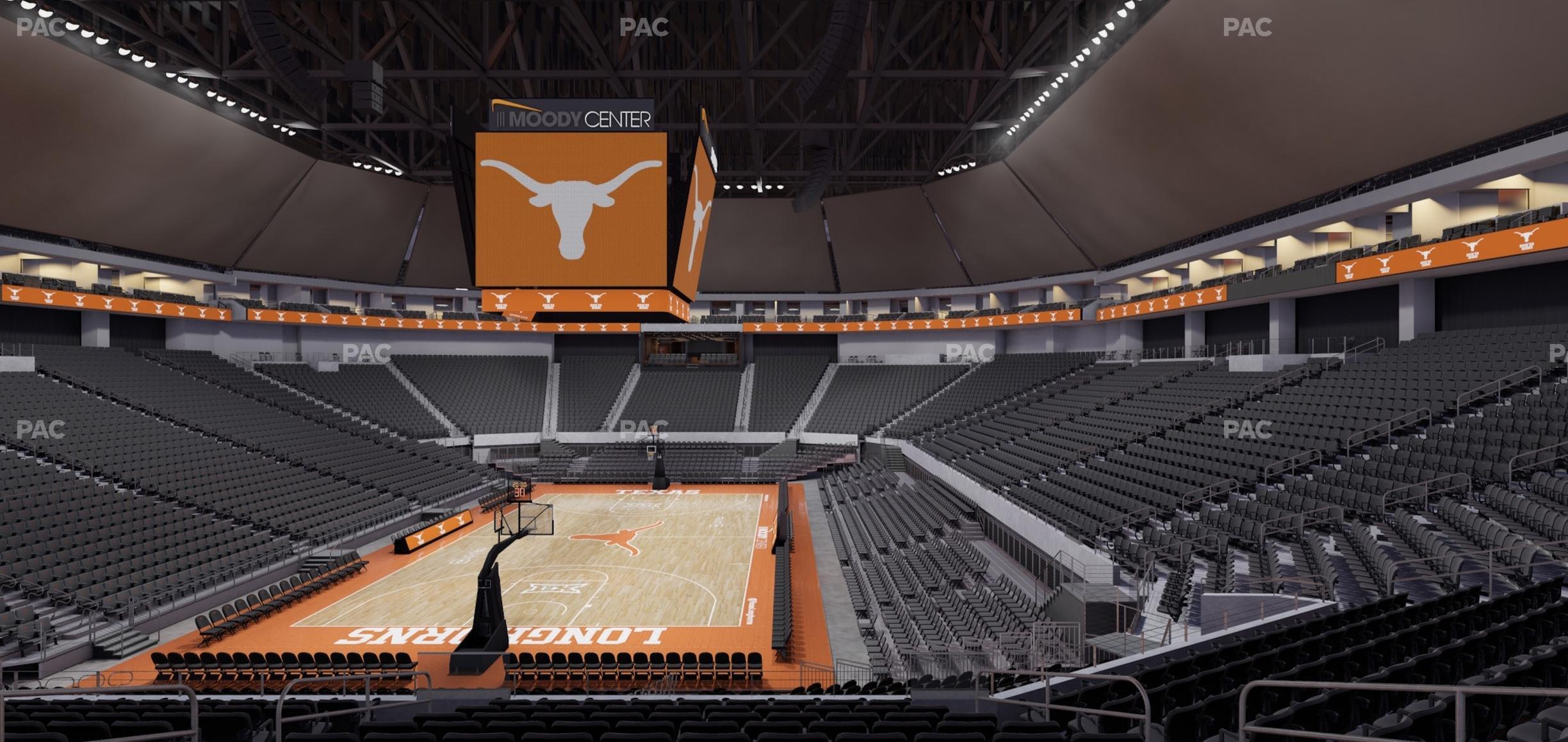 Seating view for Moody Center ATX Section 124