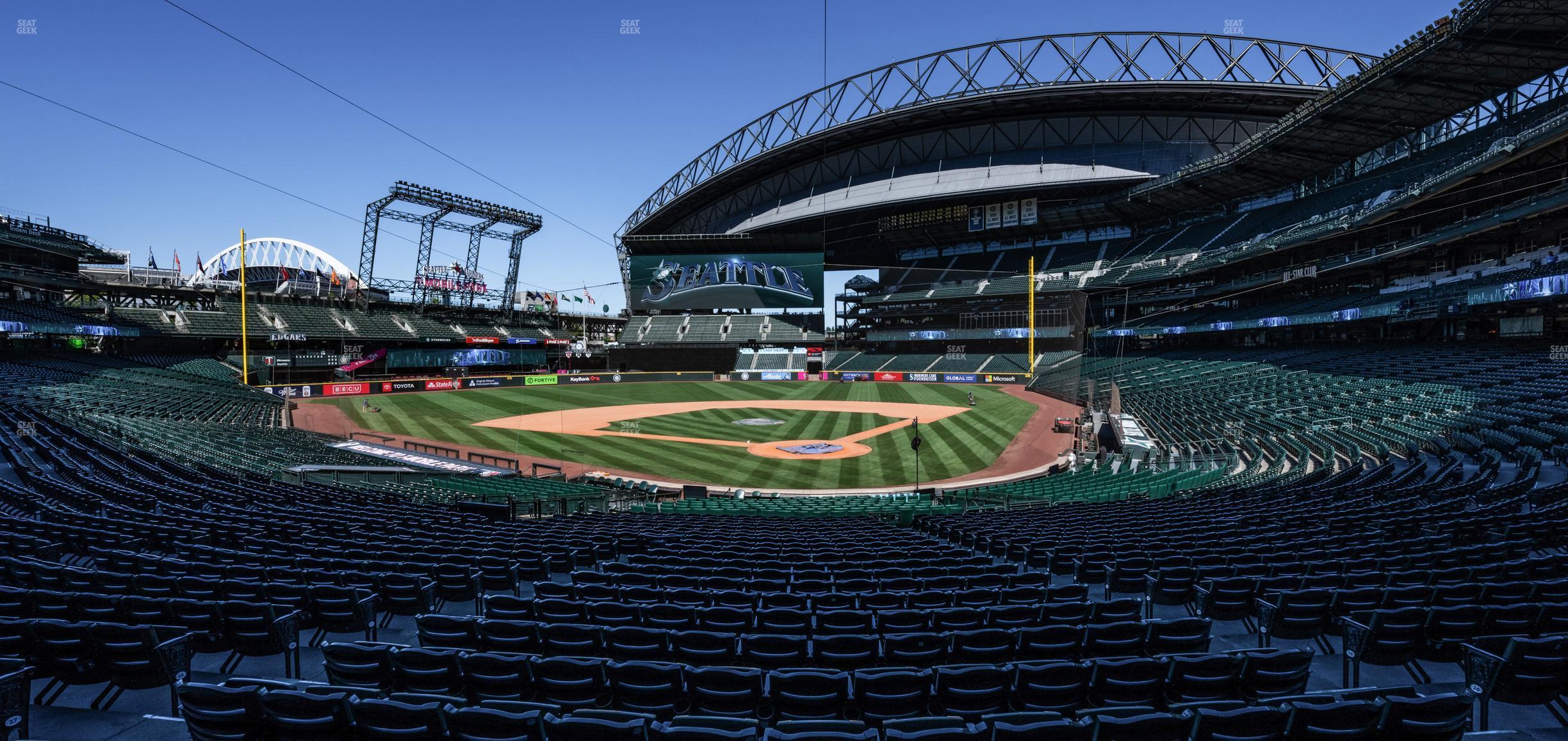 Seating view for T-Mobile Park Section 132