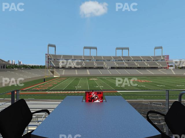 Seating view for TDECU Stadium Section Loge Box 20