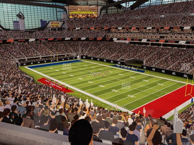 Seating view for Allegiant Stadium Section West Suite 2042