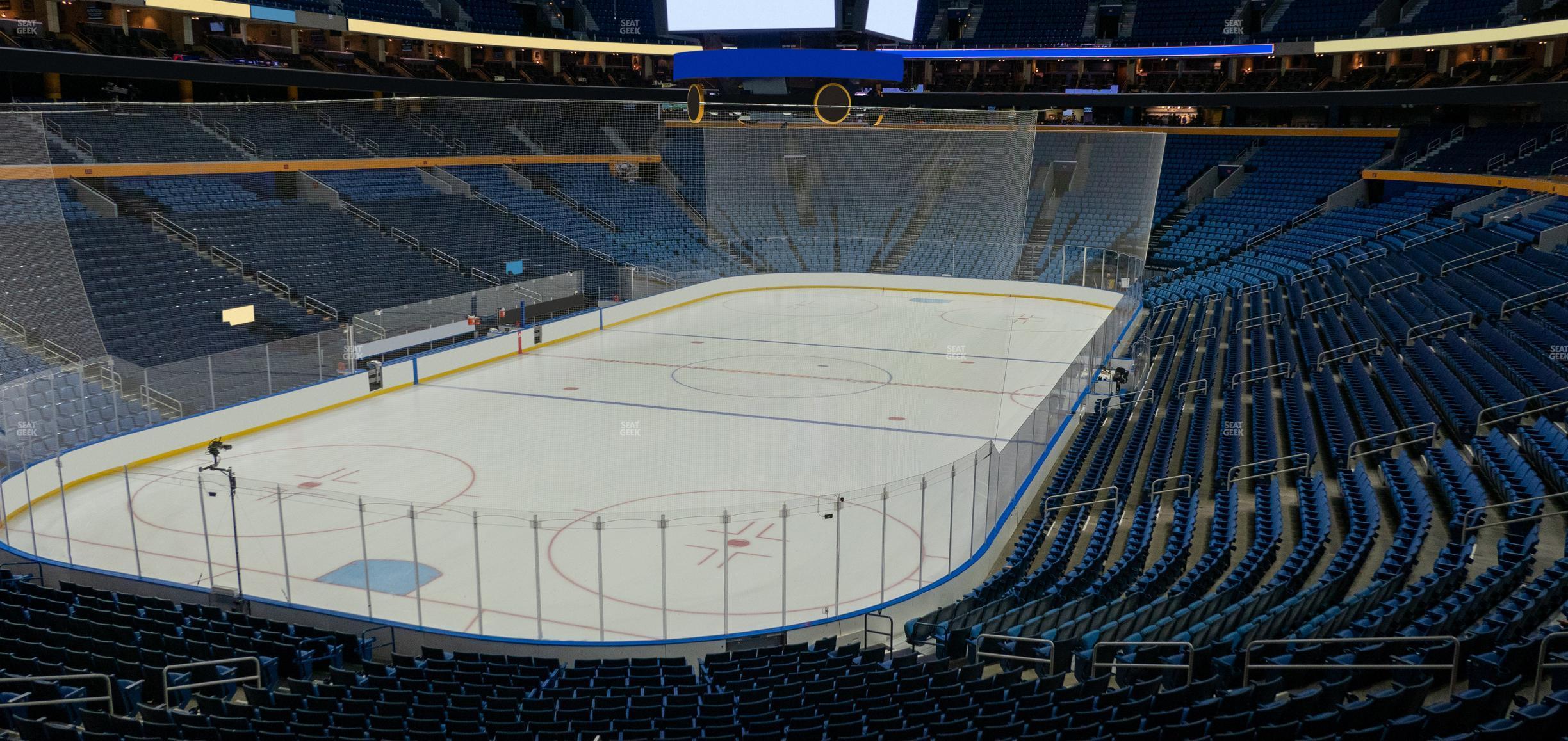 Seating view for KeyBank Center Section 224