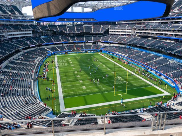 Seating view for SoFi Stadium Section 334