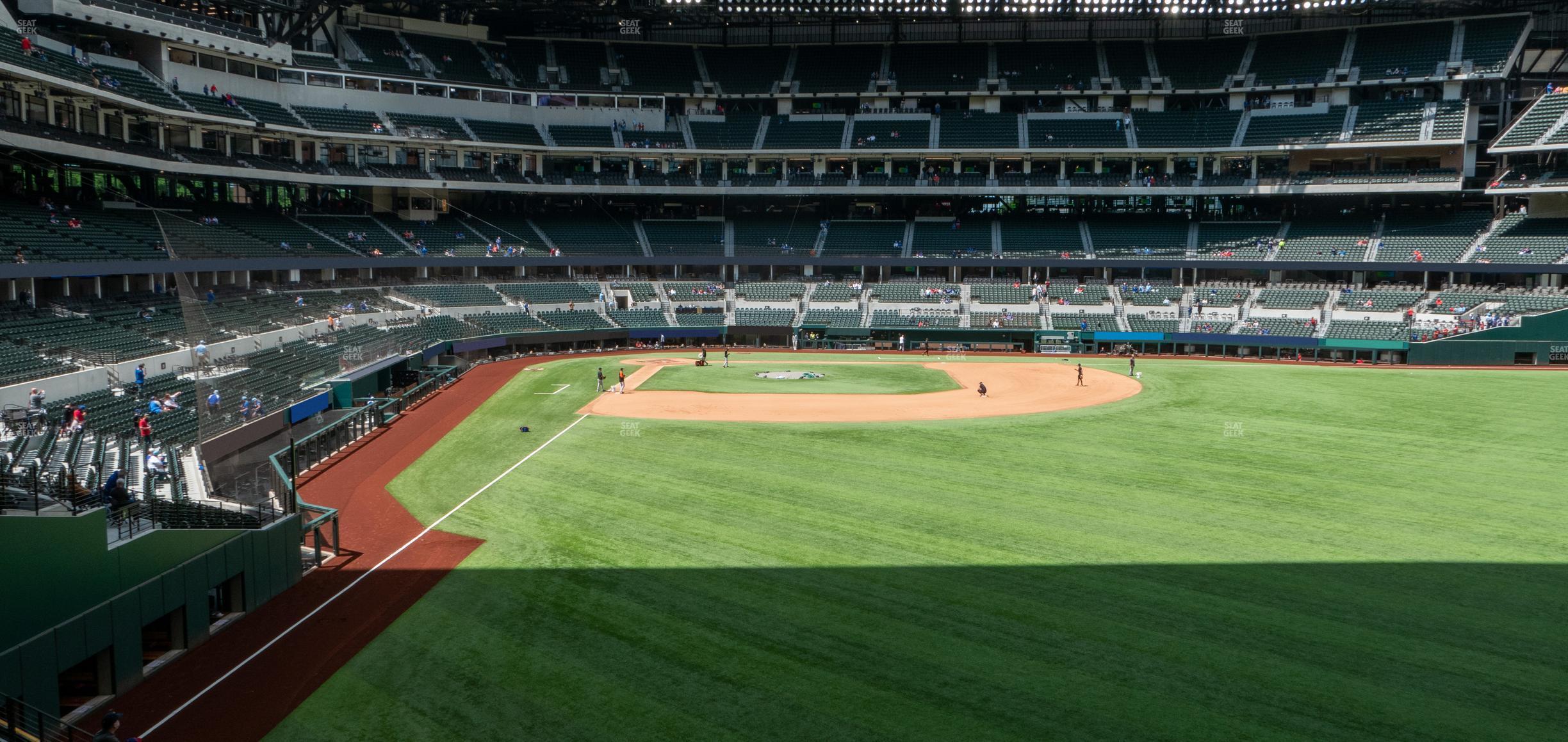 Seating view for Globe Life Field Section 129