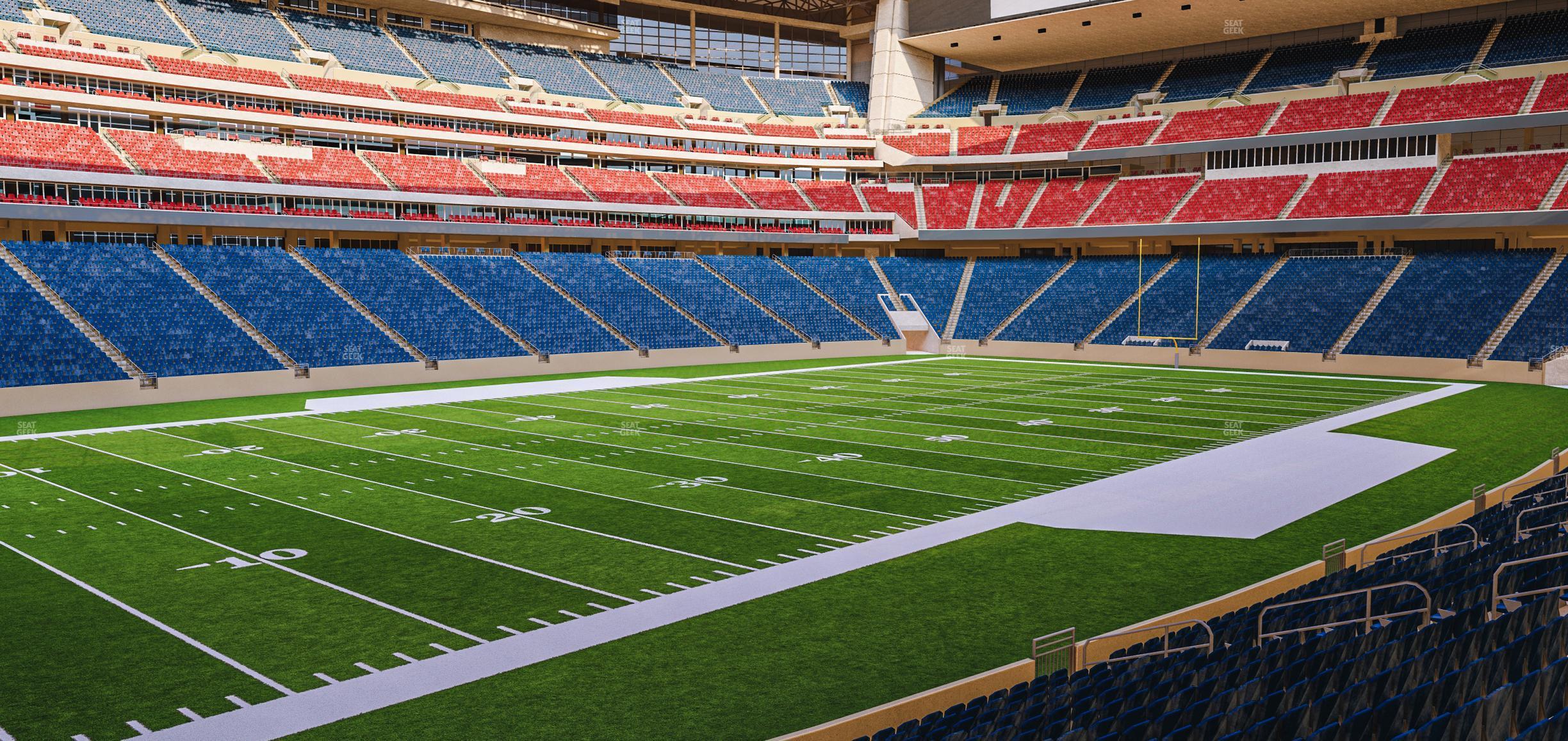 Seating view for NRG Stadium Section 131