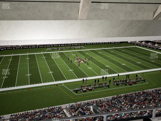 Seating view for Caesars Superdome Section Suite 421