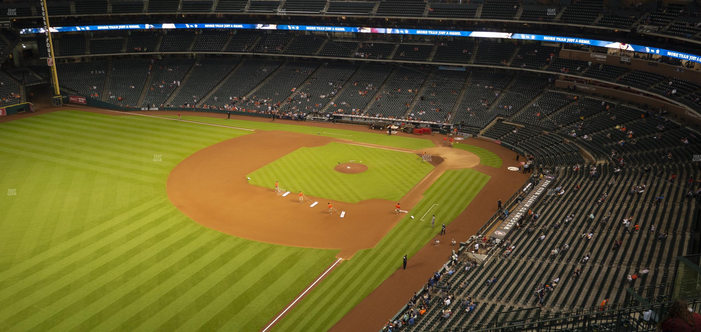 Seating view for Minute Maid Park Section 406