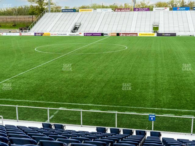 Seating view for Trinity Health Stadium Section 6