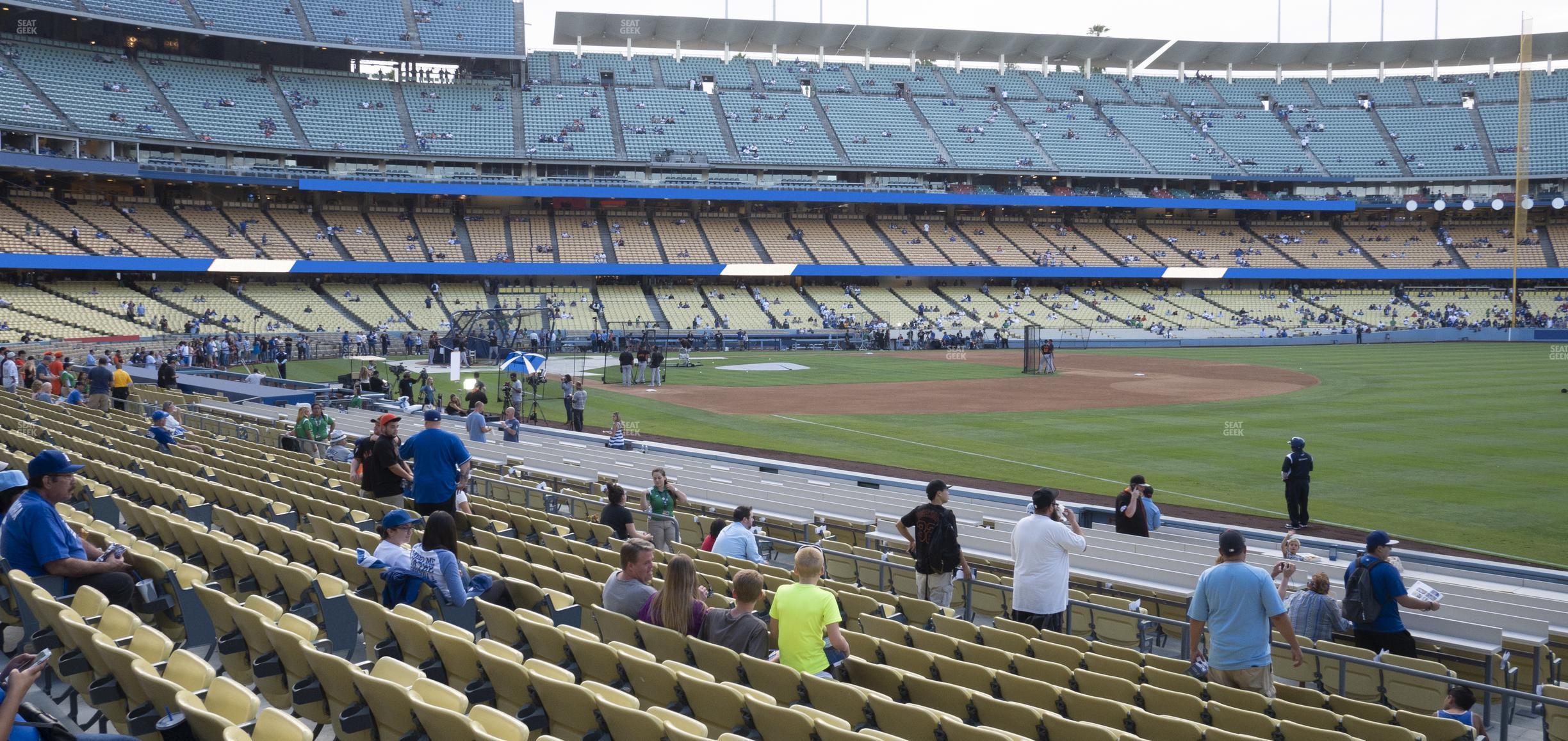 Seating view for Dodger Stadium Section 42 Fd