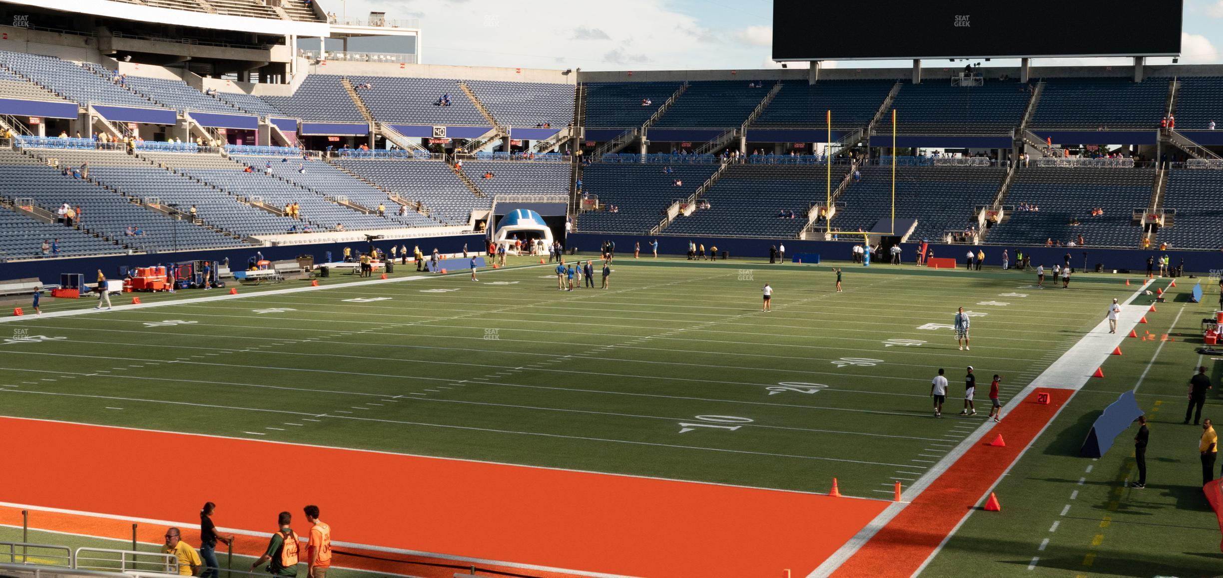 Seating view for Camping World Stadium Section 145