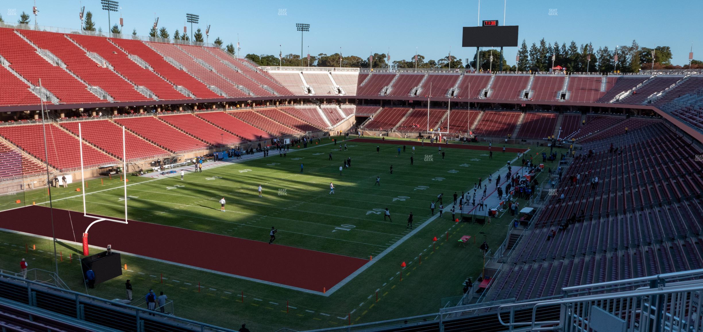 Seating view for Stanford Stadium Section 220