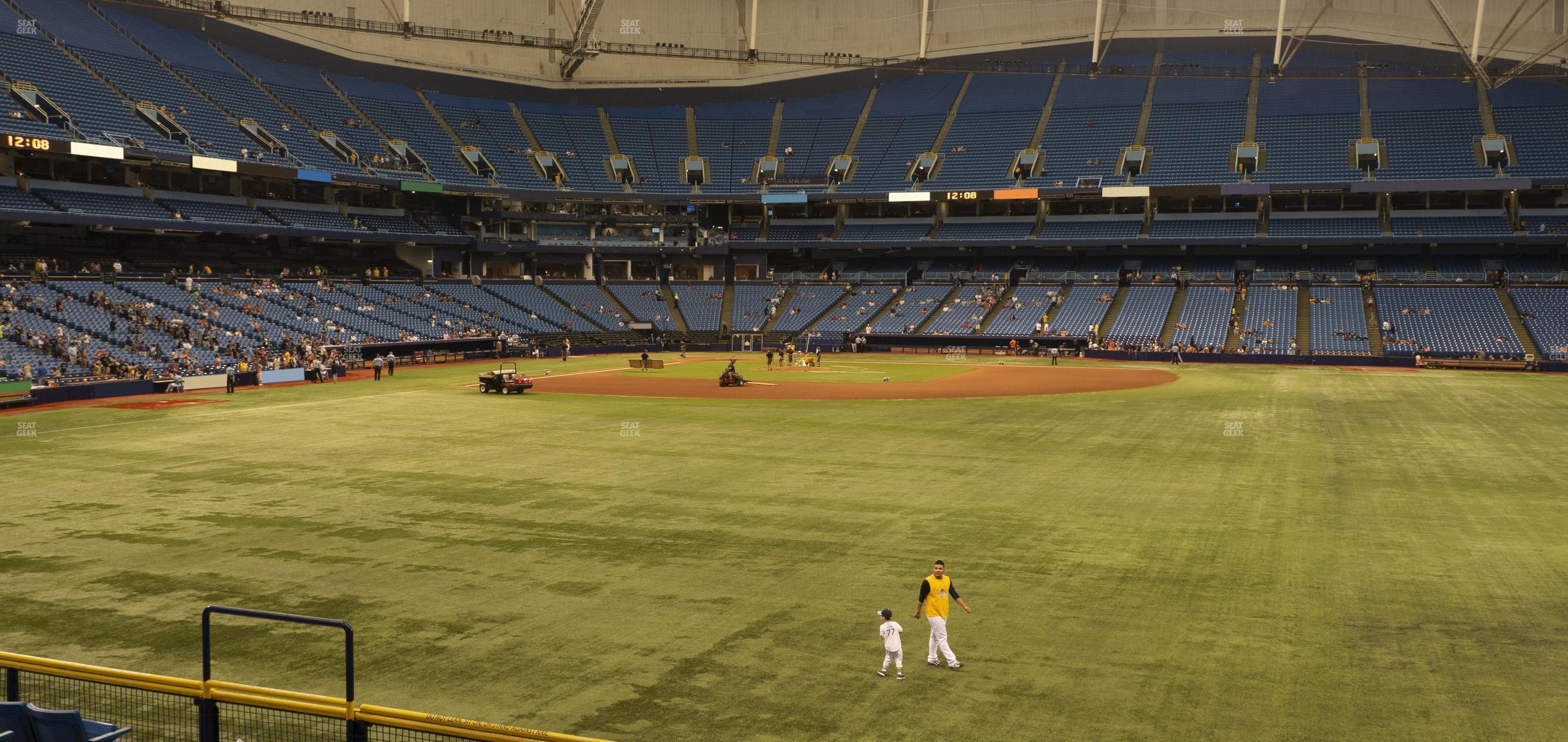 Seating view for Tropicana Field Section 148