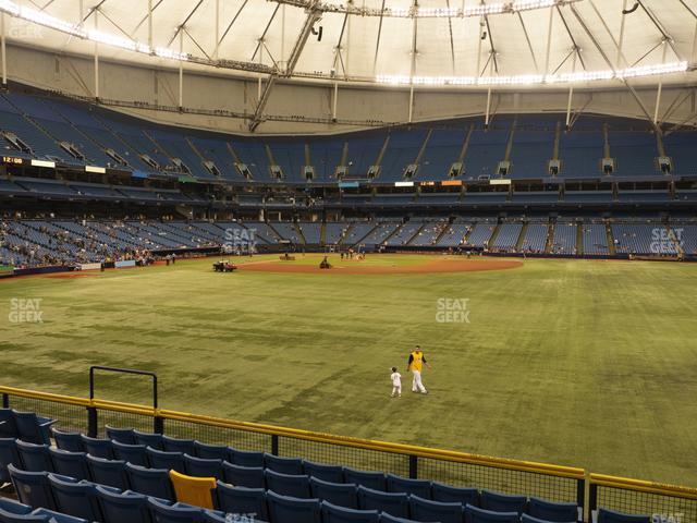 Seating view for Tropicana Field Section 148