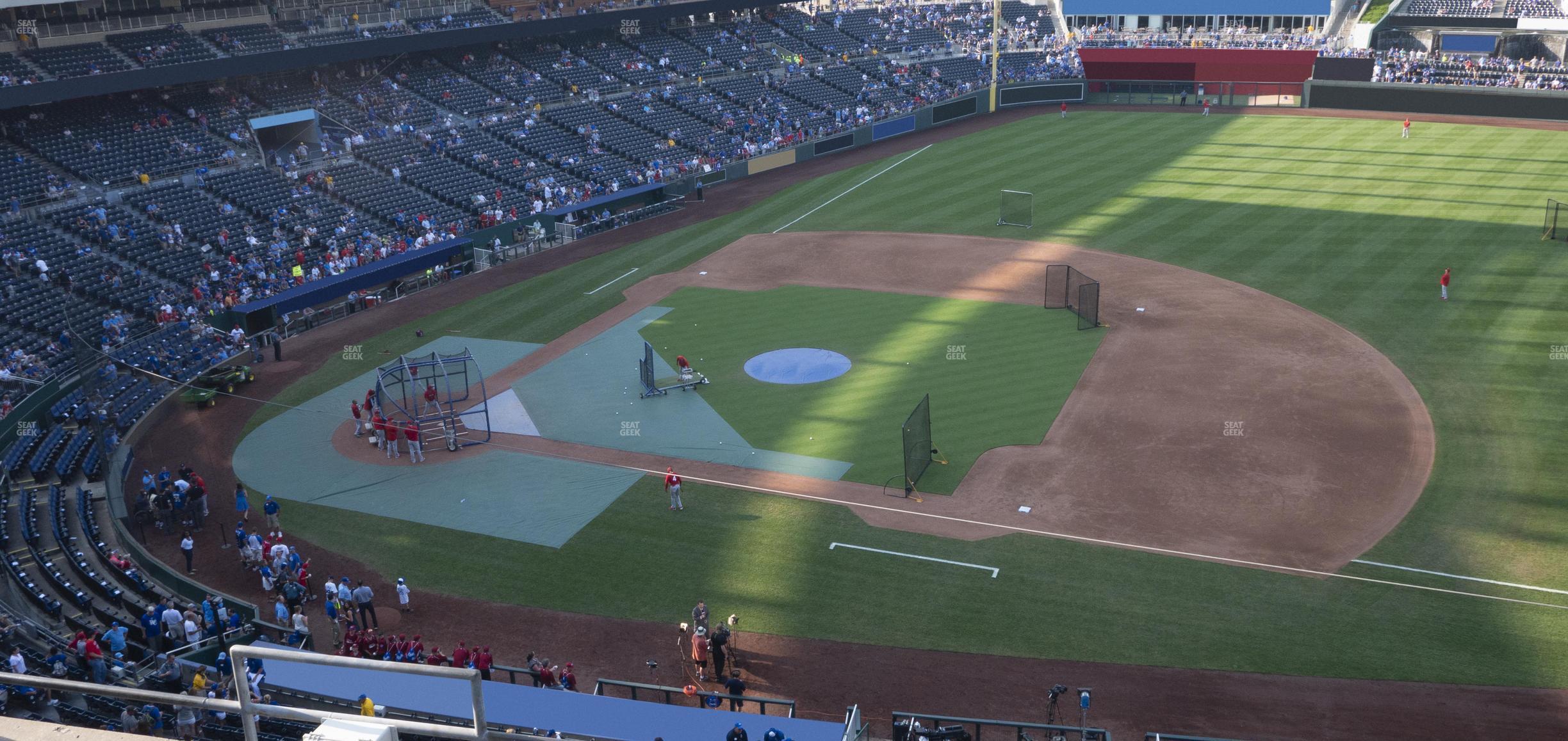 Seating view for Kauffman Stadium Section 430