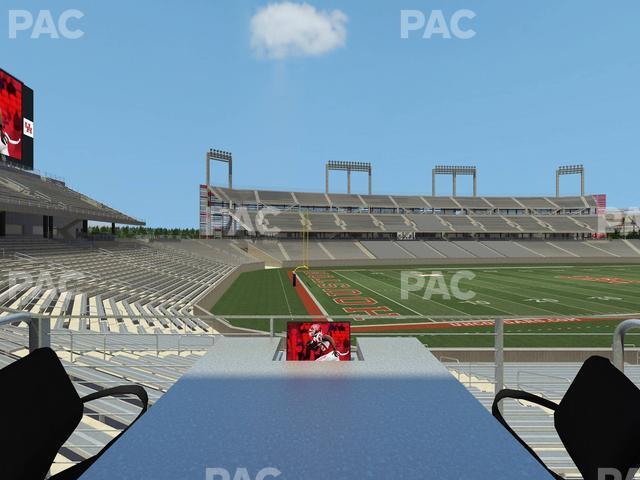 Seating view for TDECU Stadium Section Loge Box 26