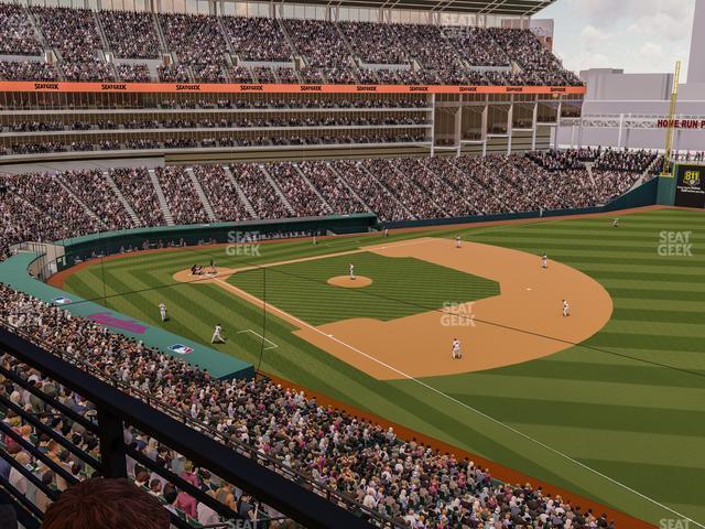 Seating view for Progressive Field Section Suite 310