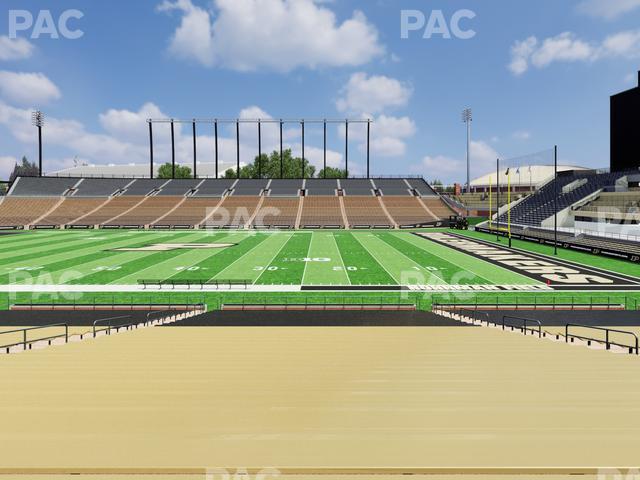 Seating view for Ross Ade Stadium Section 127