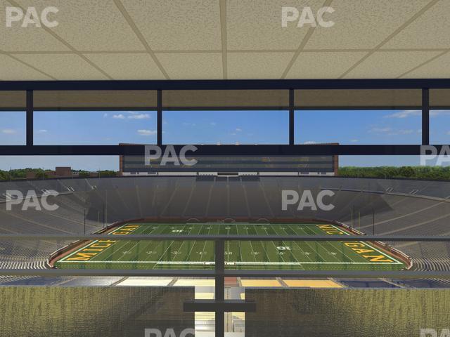 Seating view for Michigan Stadium Section 410