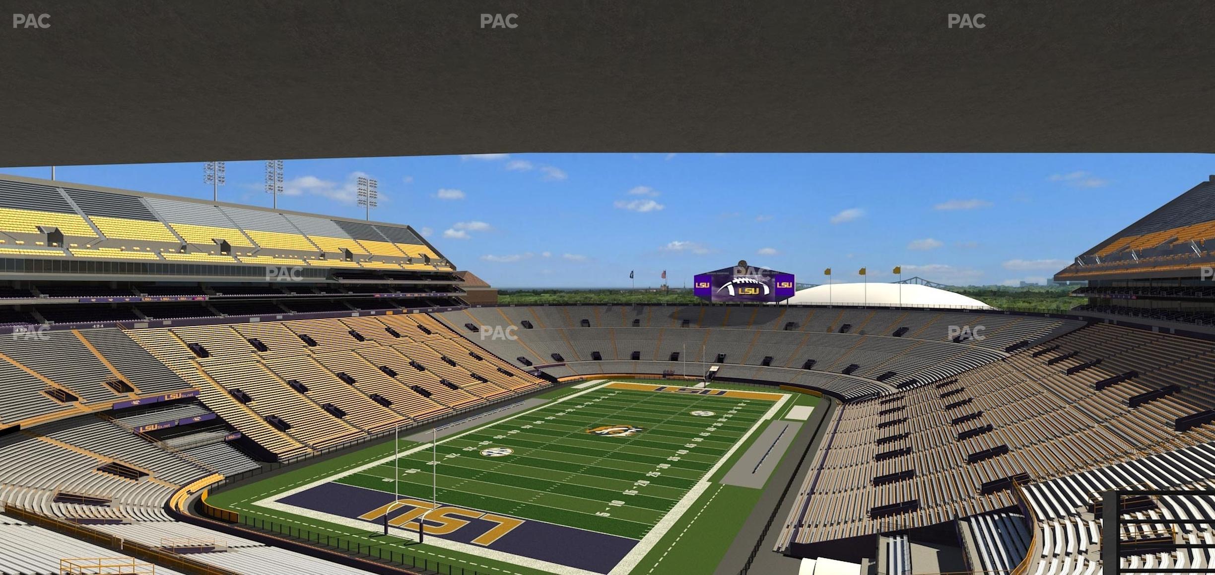 Seating view for Tiger Stadium Section Suite 242