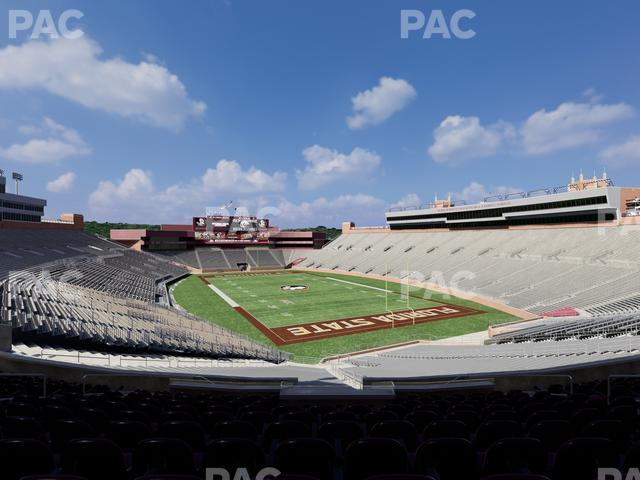 Seating view for Doak Campbell Stadium Section Club 226